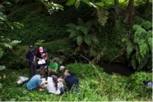 Participants at the SHMAK trial day at Bankwood Stream tried out the new kit and gave valuable feedback [Photo credit: Amanda Valois]